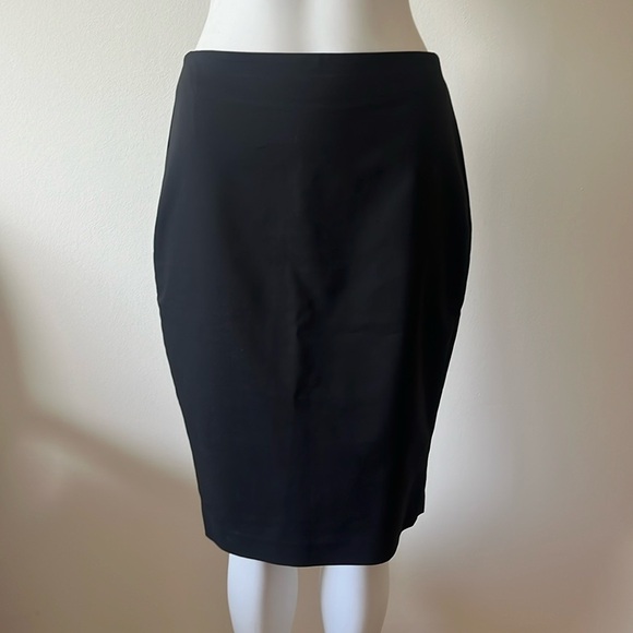 Cynthia Steffe Black Pencil Skirt Size 6 New Without Tag - Picture 2 of 9